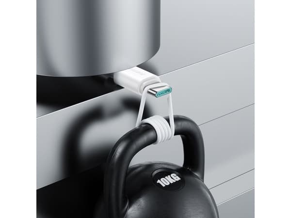 Joyroom Long-Lasting Series A9 USB-A/USB-C 3A-kabel 2 m - svart