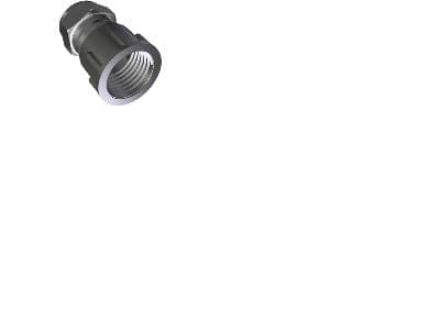 IBP CONEX Overgang 1/2-15 mm kompression med muffe forkromet