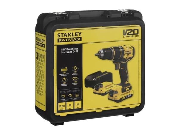 Stanley SFMCD721D2K-QW, Batteri, 18 V