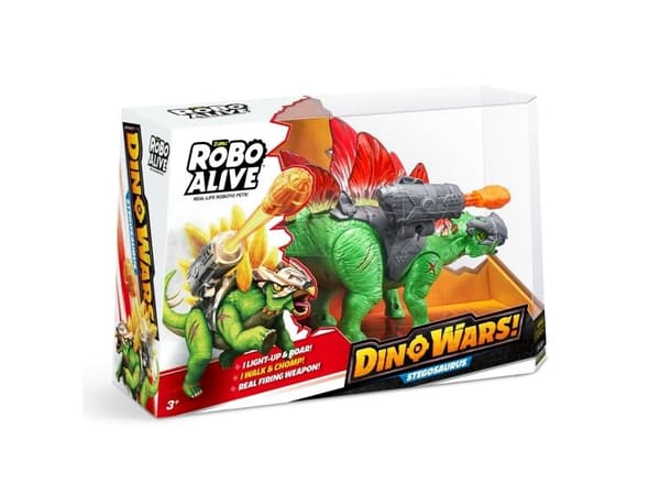 Zuru Interactive Robo Alive Dino Wars Stegosaurus hahmo