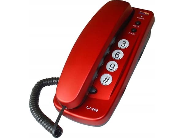 Fasttelefon Dartel LJ-260 Red