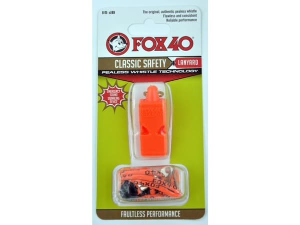 FOX 40 CLASSIC SAFETY oranssi + LINE 9903-0308