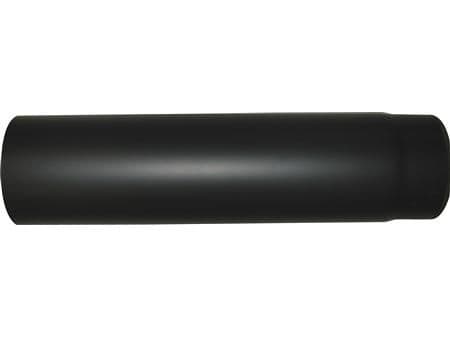 130 mm Metalbestos Sorte røgrør længde 500 mm x 2 mm