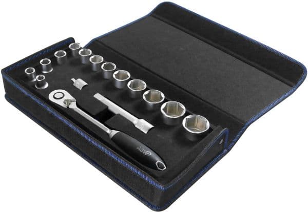 Hylsyavainsarja 1/2" 16 kpl