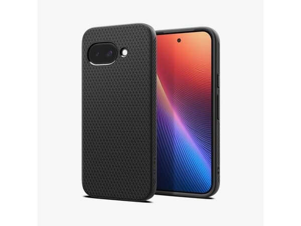 Spigen Liquid Air, Suojus, Google, Pixel 9a, 16 cm (6.3"), musta