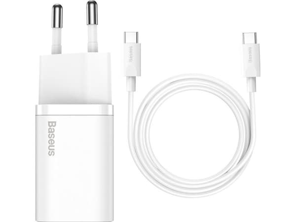 Baseus Super Si, inomhus, AC, 12 V, Vit