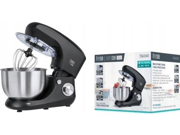 Teesa EASY COOK SINGLE BLACK matberedare