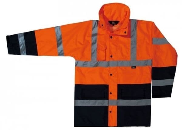 BETA ripstop-jakke advarsel pom-gra-XXL