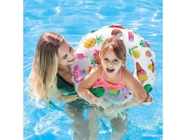 Intex Lively Print Baderinge 61 cm  - 3 varianter