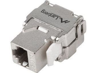 Lanberg KSF5-2000 - Modulär insättning - CAT 5e - FTP - RJ-45 - silver