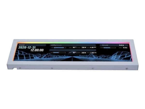 Lian Li SM088W - LCD-panelsats - vit