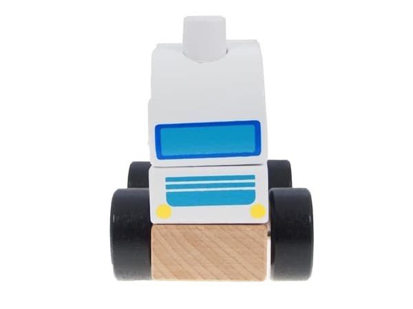 iBOX Träbil ambulans (W05C012)