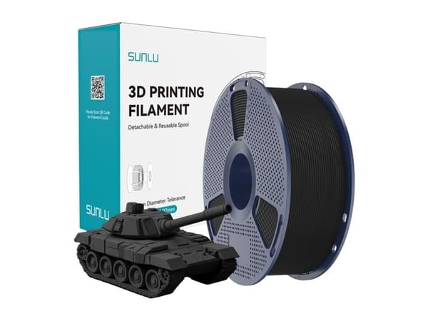 Sunlu PLA+ High-Speed Black-filament