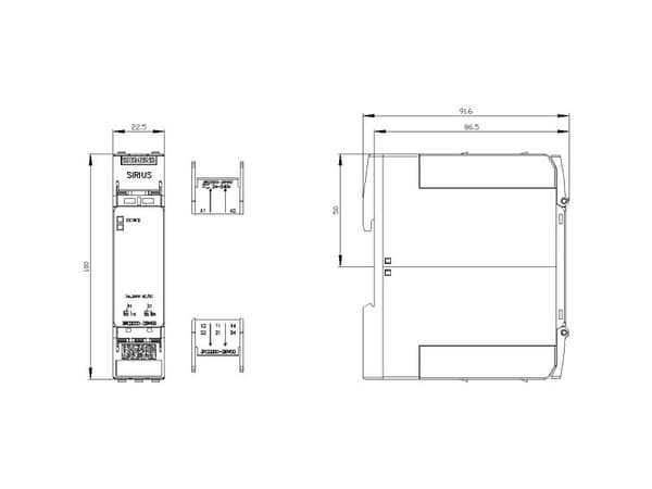 Siemens 3RQ2000-2BW00 1 kpl 1 kpl