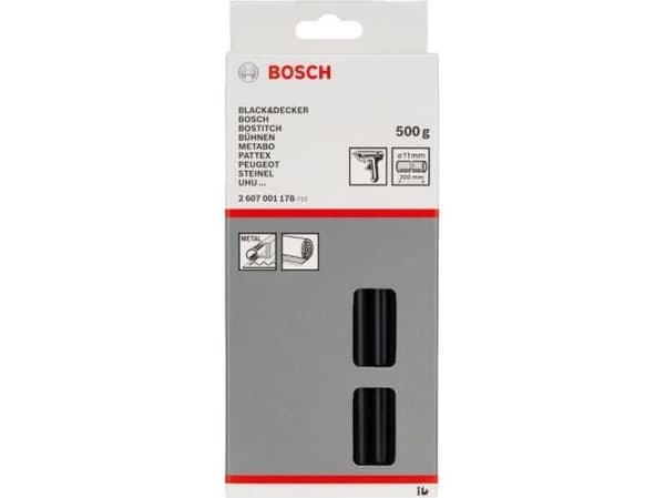 Bosch LIMSTIFT 11X200MM SORT 500G