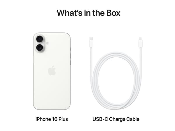 Apple | iPhone 16 Plus - 256 GB - White