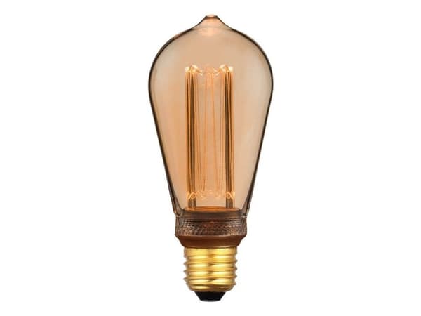 EGLO E27 LED ST64 ravnfarget dråpe dekorasjonslyskilde, varmt hvitt lys
