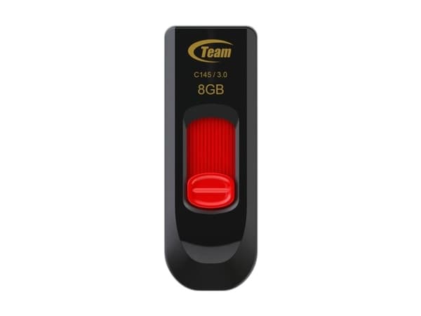 Team USB Disk C145 - USB flash-enhet - 8 GB - USB 3.0 - röd