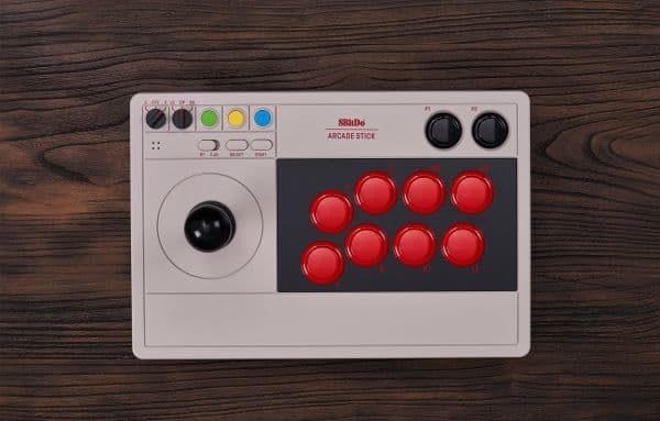 8BitDo Arcade Stick, Joystick (harmaa)
