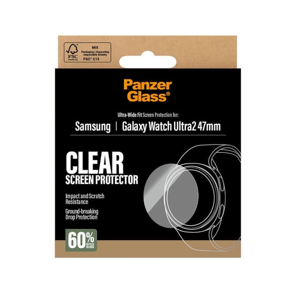 PanzerGlass ® Screen Protector Samsung Galaxy Watch Ultra 2 | 47mm