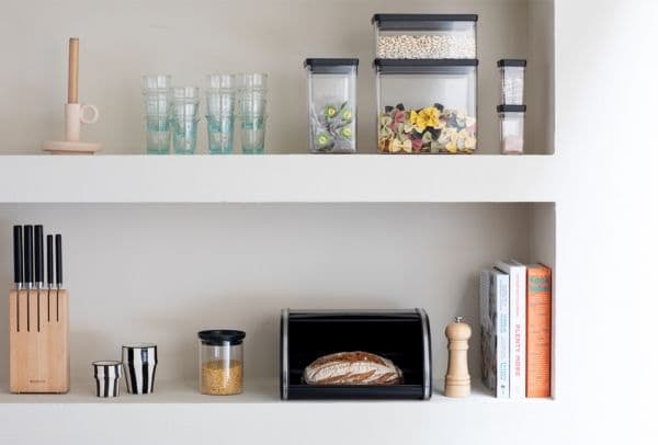 Brabantia 236686, Rektangulær, Sort, Stål, 173 mm, 265 mm, 173 mm