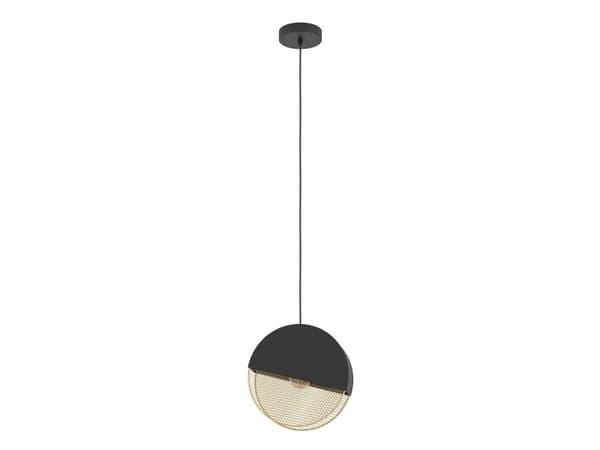 EGLO MUMBLES PENDEL E27 Ø285 SVART/GULL