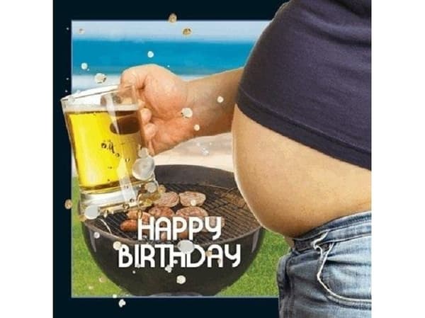 3D-grattiskort - Happy Birthday