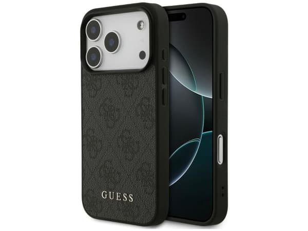 Guess 4G Classic Case for iPhone 17 Pro / 18 Pro - Black