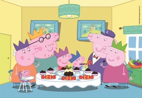 Puslespill Peppa Pig, 2x20 brikker