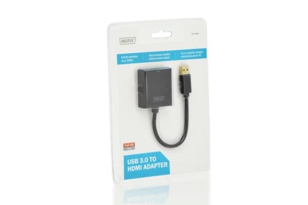 DIGITUS - Ekstern videoadapter - USB 3.0 - HDMI