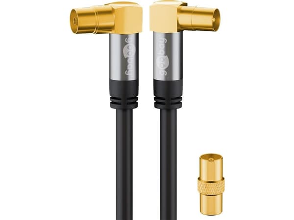 Goobay 70464, 3 m, Svart