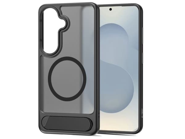 Tech-Protect MagRack MagSafe Case for Samsung Galaxy S26 - Matte Black