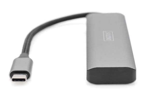 DIGITUS DA-70246 - Hubb - 4 x USB-C - skrivbordsmodell