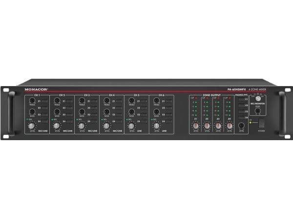 Monacor PA-6040MPX, Lajittelu