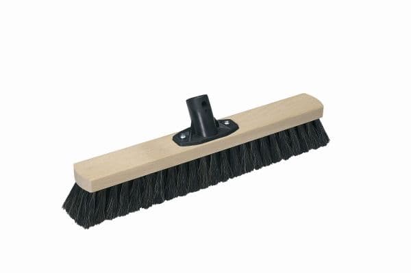 VIKAN Fejekost med socket, 420 mm, Blød, Træ. Fejekost med meget stor børstemængde og socket