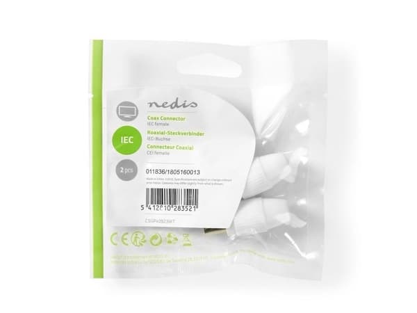 Nedis CSGP40923WT, Valkoinen