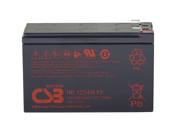 ACCUMULATOR CSB HR1234WF2 9AH 12V
