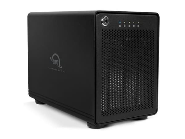 OWC ThunderBay 4 - Harddiskarray - 4 brønner (SATA-600) - Thunderbolt 2 (ekstern)