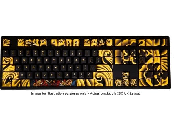 Keyboard Traitors TIGER SKETCH Limited keycap-sett, PBT UK