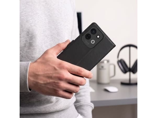 Tech-Protect Wallet Case for Xiaomi Redmi 17G / 5G - Black