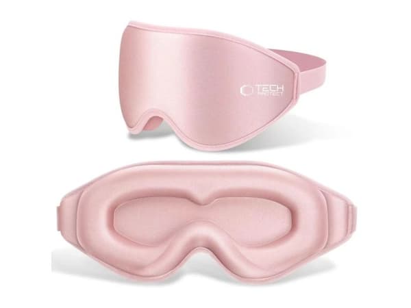 Tech-Protect TECH-PROTECT EYESHADE SLEEP MASK BABY PINK