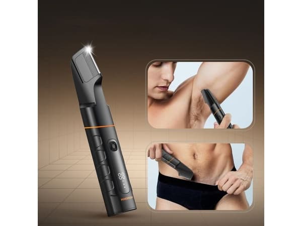 MAXGROOM LK-892 multifunctional trimmer with replaceable tips - black