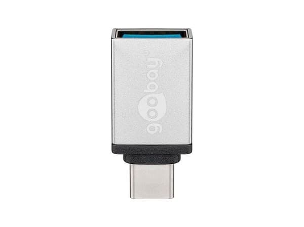 Goobay 56620, USB C, USB A, Hopea
