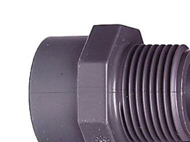 PVC overg.nippel 1/2 x 20mm - 721.910.706 +gf+