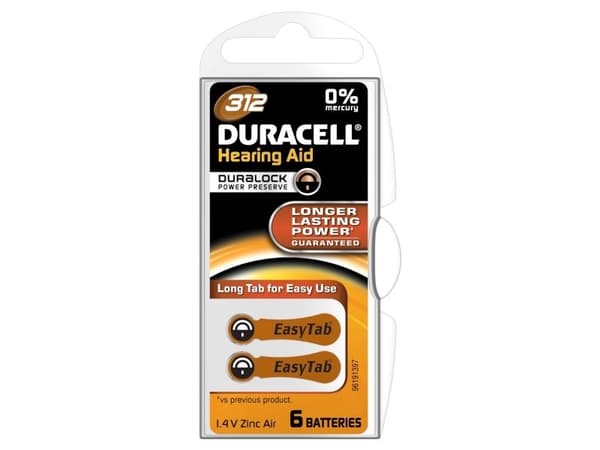 Duracell DA 312 - Paristot ja akut