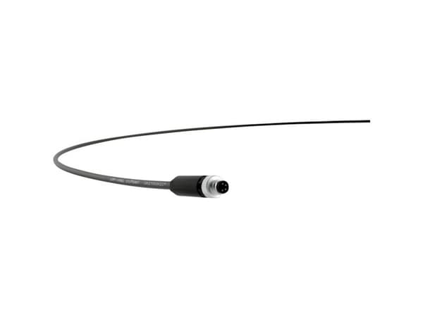 Lapp AB-C3-M8MS-M-0.34-SH, M8, Sort, Rustfrit stål