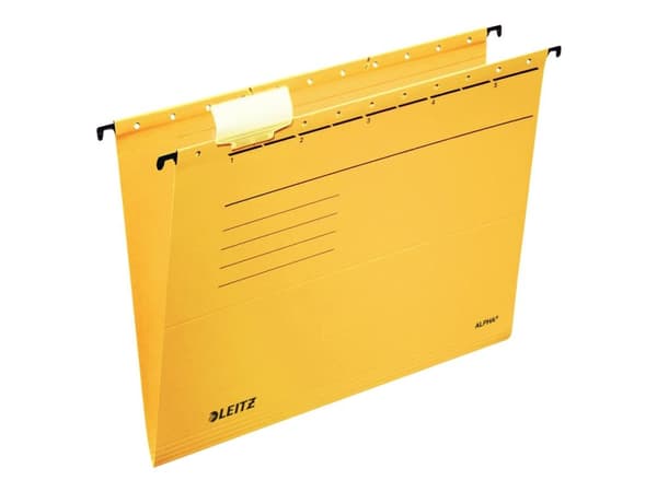 LEITZ hengemapper ALPHA® 1985 gul