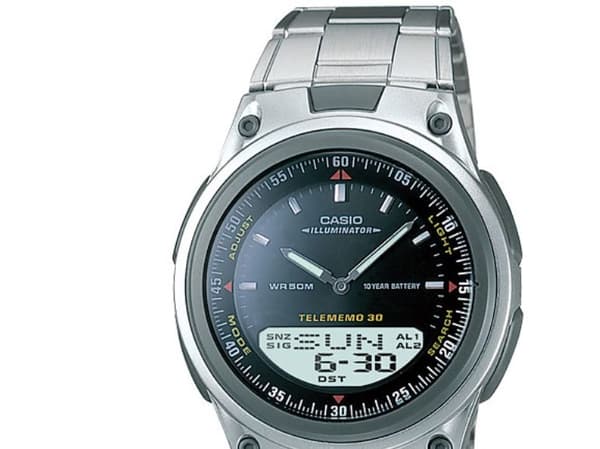 Casio AW-80D-1AV, Vanntett, Quartz