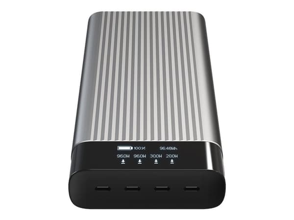 TARGUS HyperJuice 245W USB-C 100Wh batteripack med OLED-display