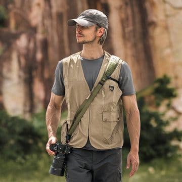 PGYTECH Camera Strap Pro, Digitalkamera, Polyester, Äkta läder, Nylon, Brun, 145 cm, 83 cm, 138 g